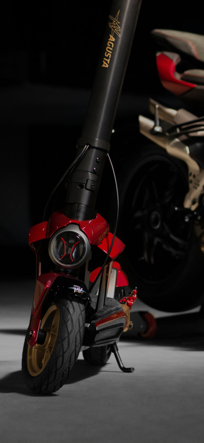Inspired by the iconic MV Agusta motorcycles