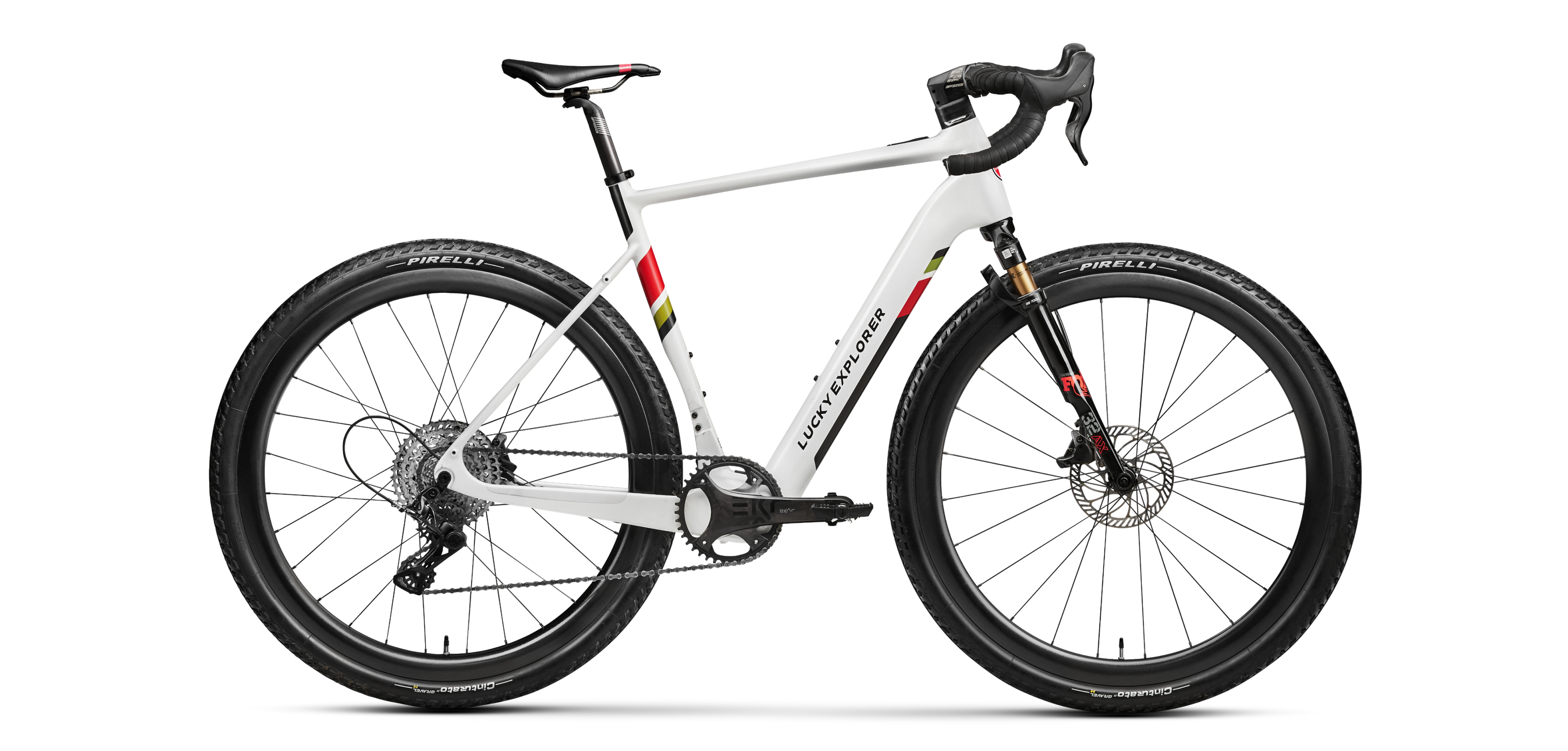 Lucky Explorer Gravel S - Satin Pearl White Lucky Explorer Gravel S - Satin Pearl White