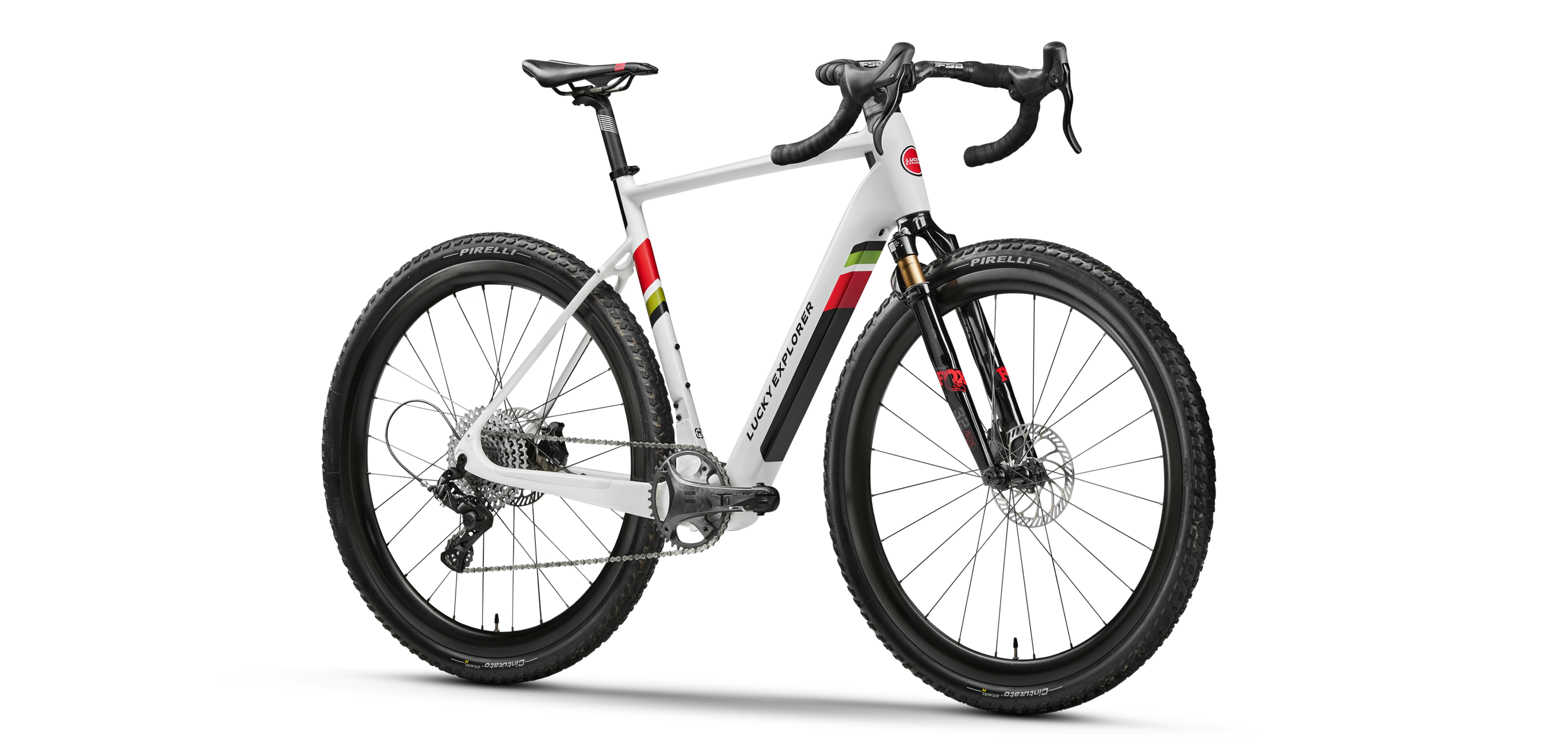 Lucky Explorer Gravel S - Satin Pearl White Lucky Explorer Gravel S - Satin Pearl White