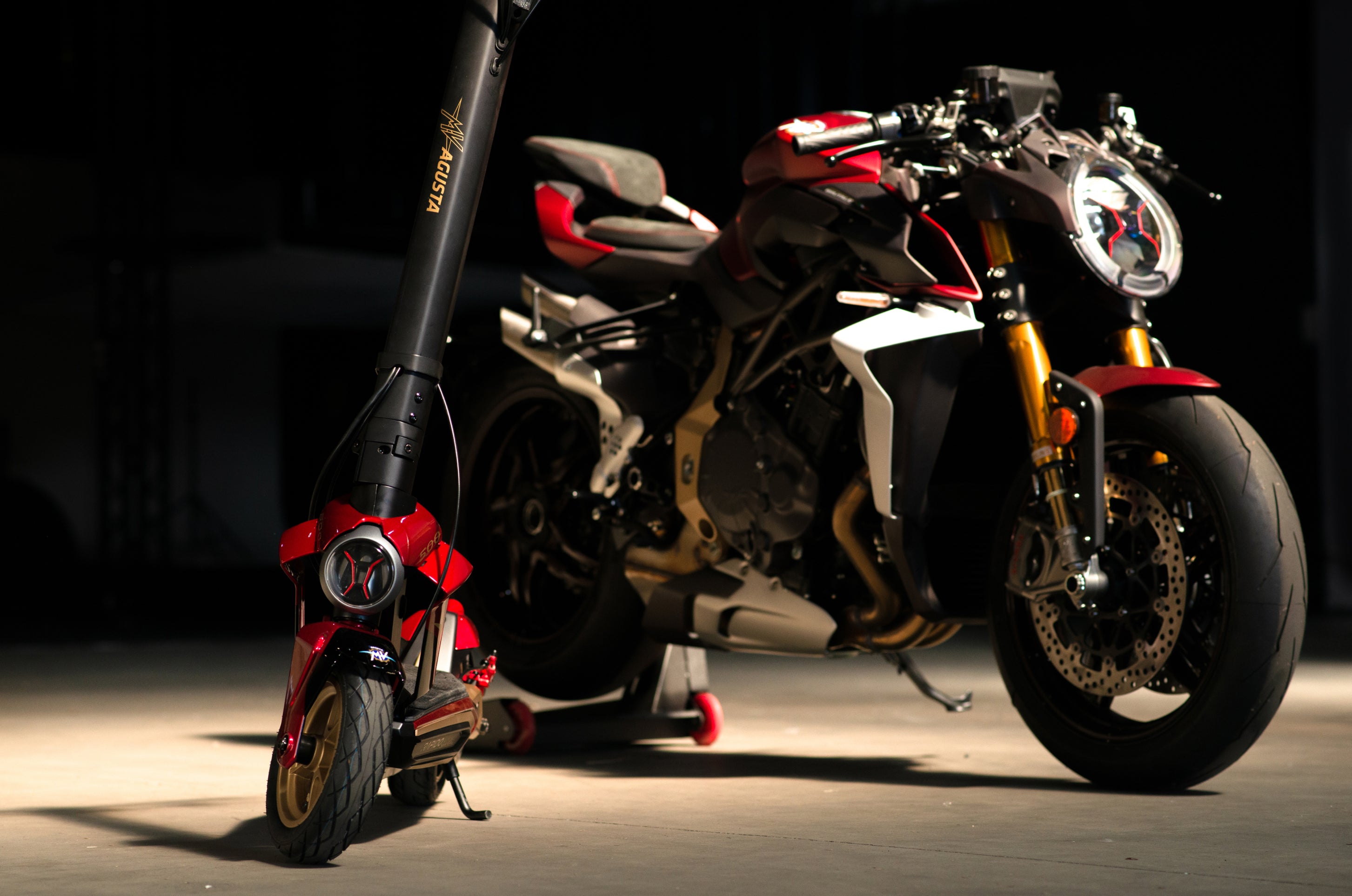 Rapido Serie Oro — Ispirato alle moto MV Agusta